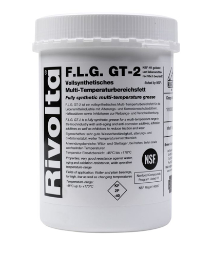 维德加Rivolta F.L.G. GT-2高效能食品级耐高低温润滑脂-1Kg