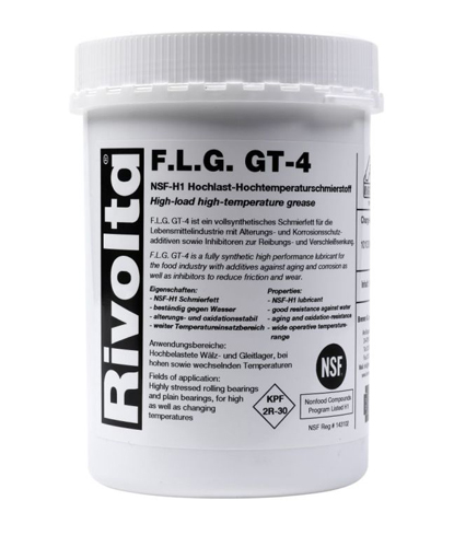 维德加Rivolta F.L.G.GT-4食品级耐高压及耐高低温润滑脂-1Kg