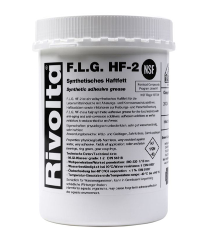 维德加Rivolta F.L.G. HF-2高效能食品级高黏力润滑脂-1Kg